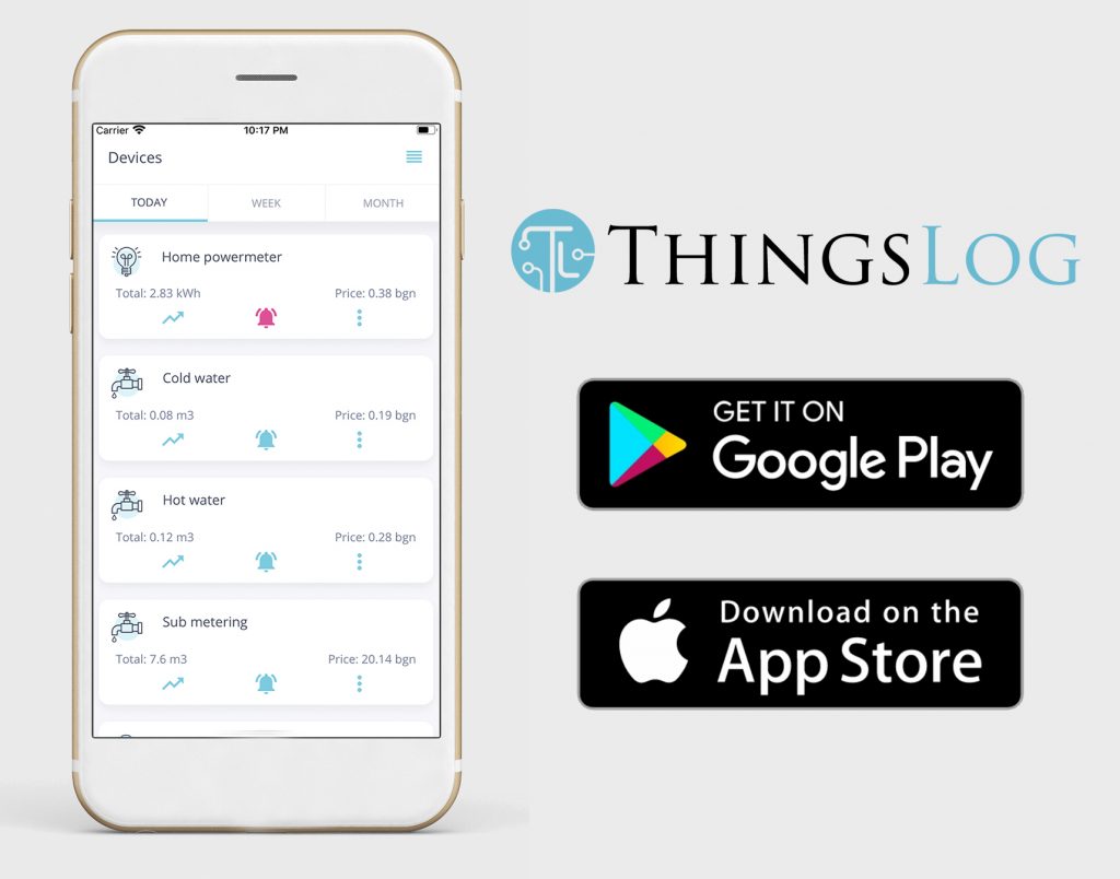 Thingslog live on Google Plat and App Store