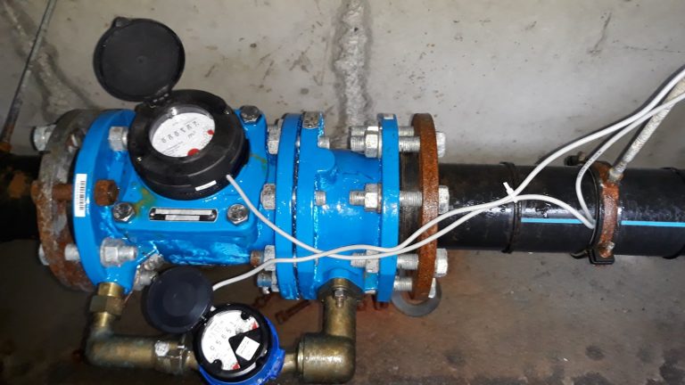 Combined water meter