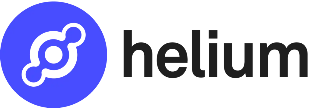 This is a helium logo