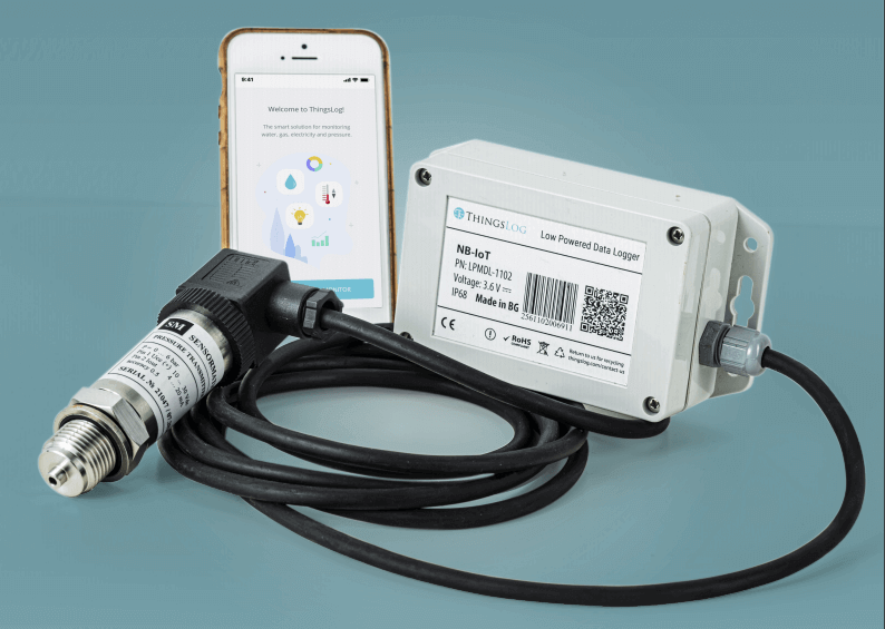 ThingsLog high-frequency pressure monitoring 